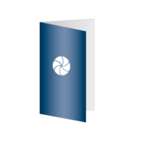 Klappkarten in verschiedenen Größen