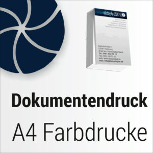 Dokumentdruck Farbdruck A5, A4, A3