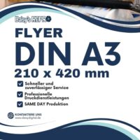 Flyer in DIN A3