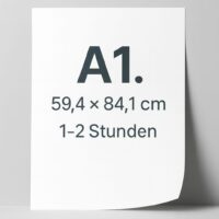 DIN A1 Poster Express