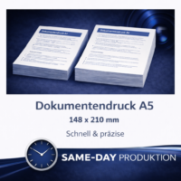 Dokumentdruck Farbdruck A5
