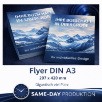 Flyer in DIN A3