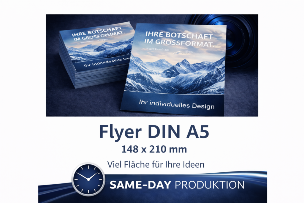 Flyer in DIN A5