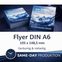 Flyer in DIN A6