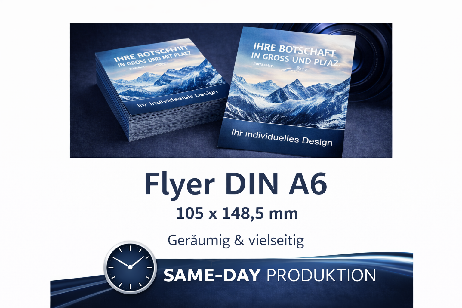 Flyer in DIN A6