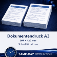 A3 Dokumentendruck